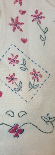 New Legends Vintage Kids Girls Size 6X (L) Wool Vest 80's 90's Made in India - Picture 3 of 8