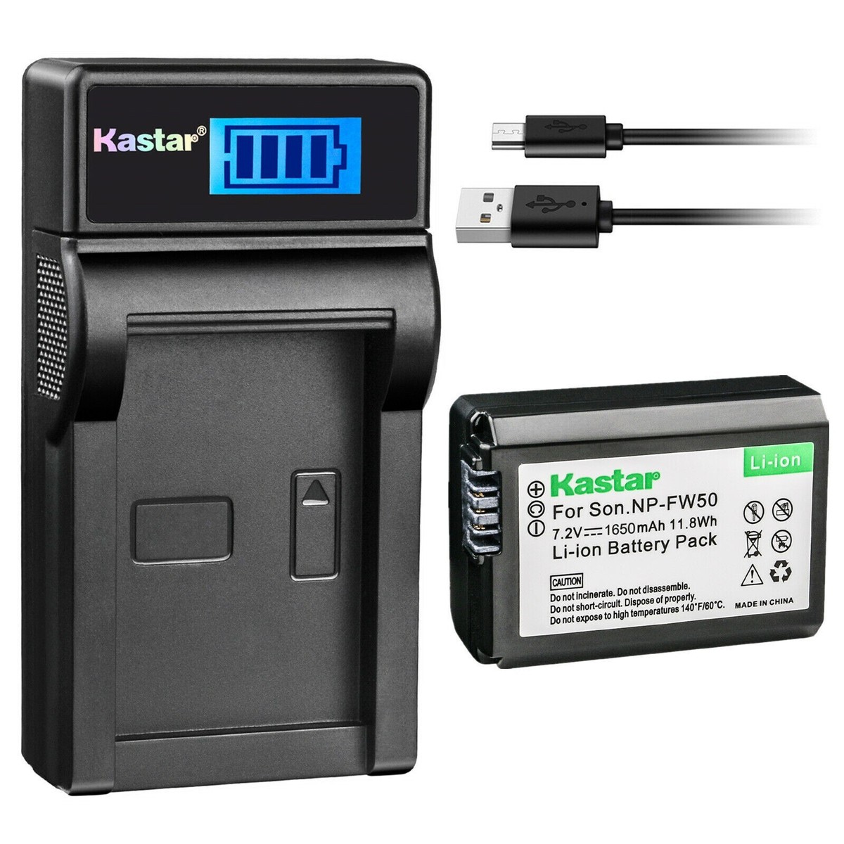 Battery Replacement Battery For Sony A6100 LCD3 Charger Battery