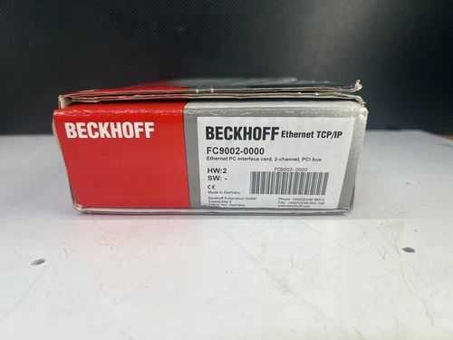 BECKHOFF FC9002 Ethernet PC Interface card, 2 channels, PCI Bus