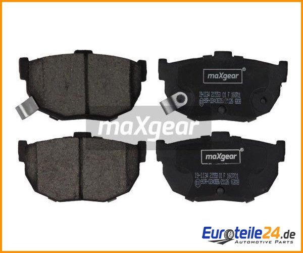 Bremsbelagsatz, Scheibenbremse Maxgear 19-1134 FüR Hyundai-image