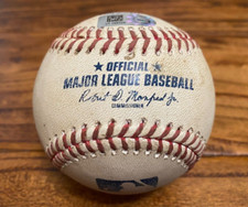 Michael Brantley Astros Game Used SINGLE Baseball 9/30/2021 vs Rays Hit #1514