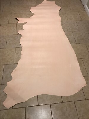 2/3oz. veg tan tooling leather holster craft belt sheath 16 to 20 square feet