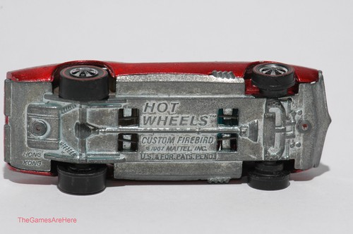 Custom Firebird w Button Hot Wheels Redline RED - Mattel 1967 - Picture 9 of 15
