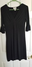 Ann Taylor LOFT Black Dress Size 4