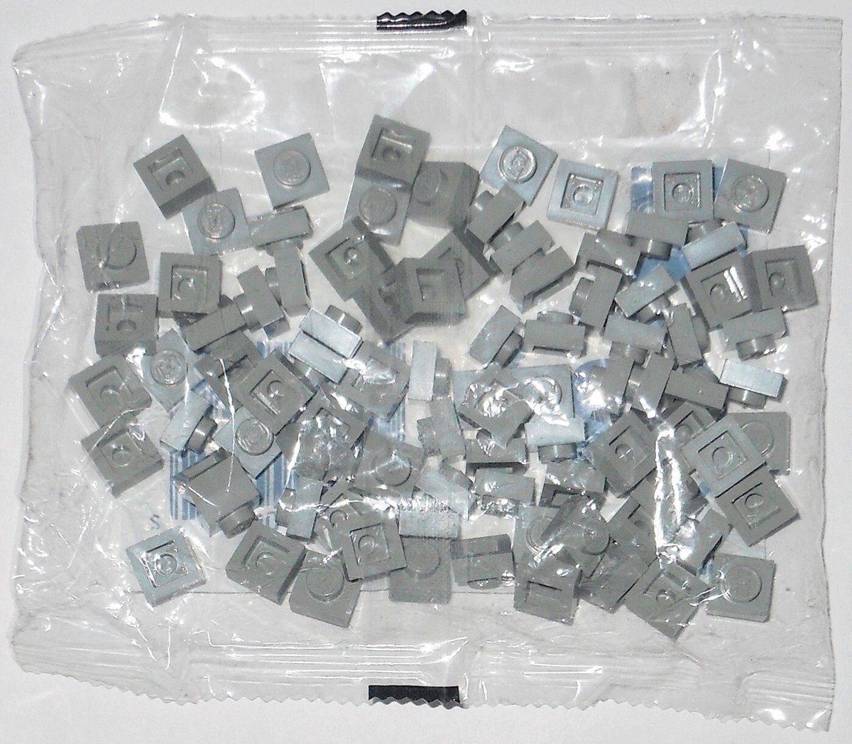LEGO Mosaic LIGHT GRAY 1x1 plates (SEALED BAG) 3443 k34431 k34432