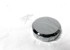 ZX14 CHROME SMOOTH BRAKE RESERVOIR CAP 2006-2011 KAWASAKI NINJA ZX14R