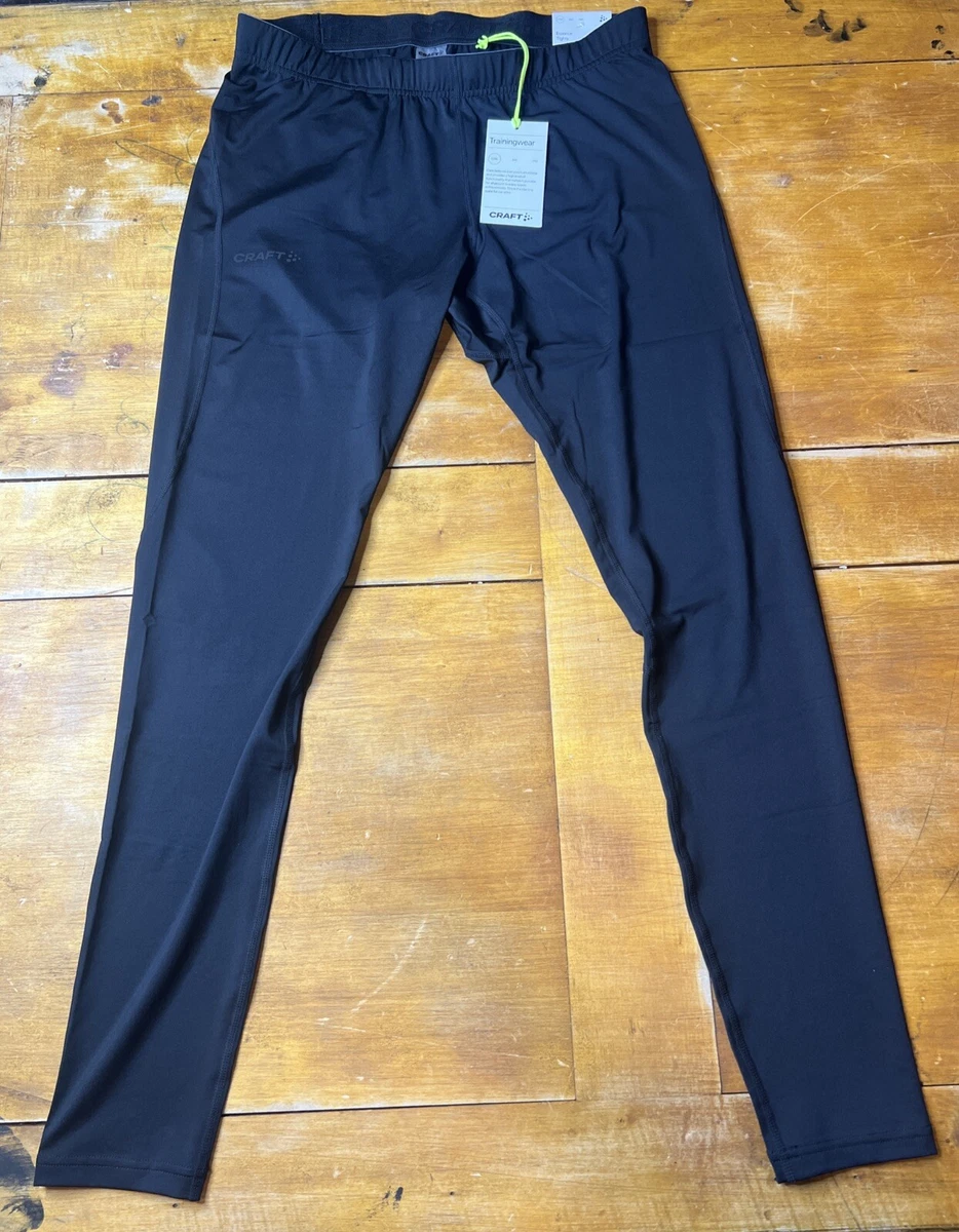 Collant De Running Craft CORE Essence – Homme XL, Noir, Neuf Avec étiquettes