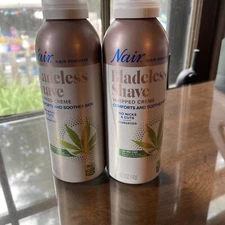 Nair bladeless shave hair remover 5oz LOT OF 2 