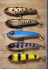 Gene Richardson 7.5" Wide Glide Lot (Musky Jerkbait)