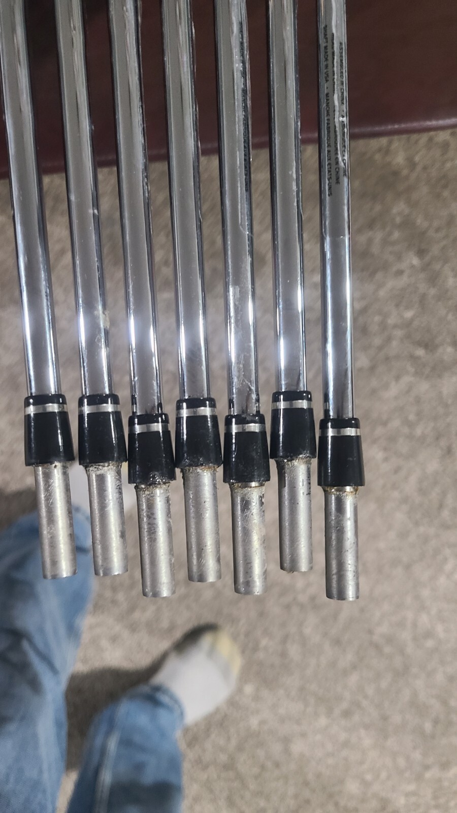 True Temper Speed Step Nike slingshot stiff shafts {qty 7) 