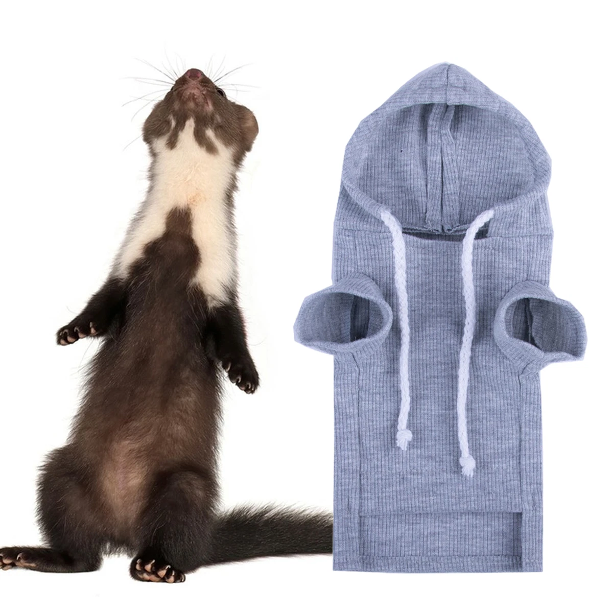 Ferret in a hoodie sale