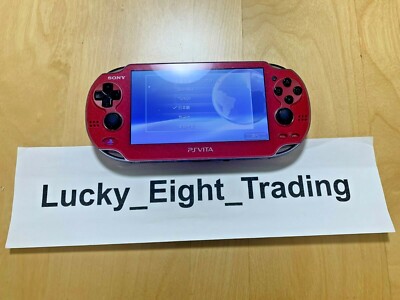 PS Vita Cosmic Red PCH 1000 ZA03 Console Charger PSV [CC] | eBay