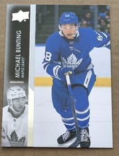Michael Bunting 2021-22 Upper Deck #641 Toronto Maple Leafs