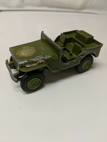Dinky Toys Us Army Jeep No 615 Green Meccano Made In United Kingdom Ebay