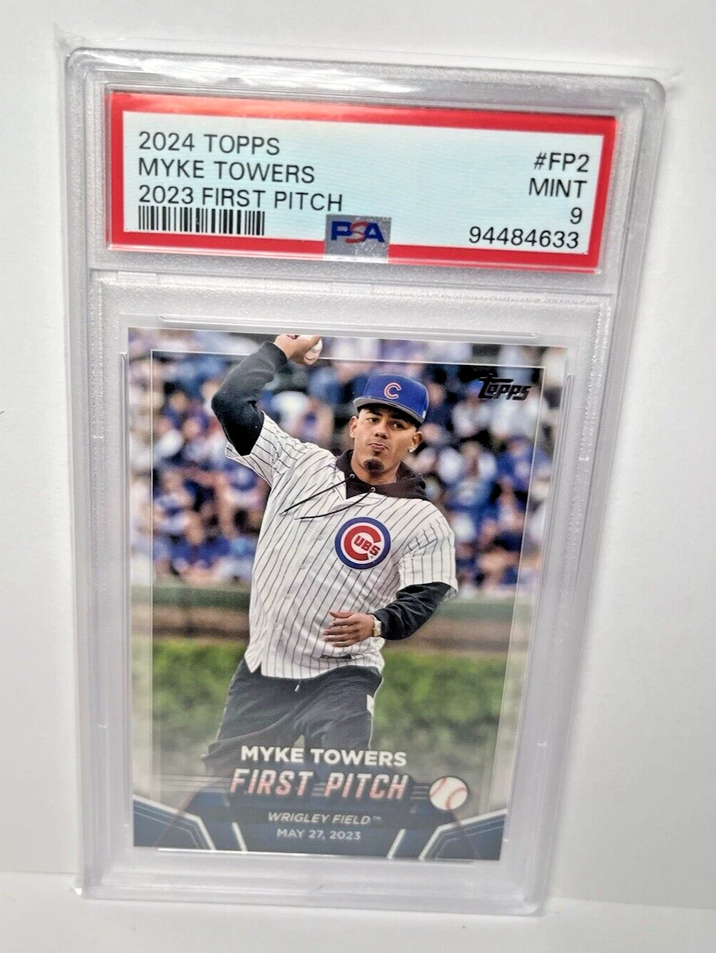 Myke Towers trading card