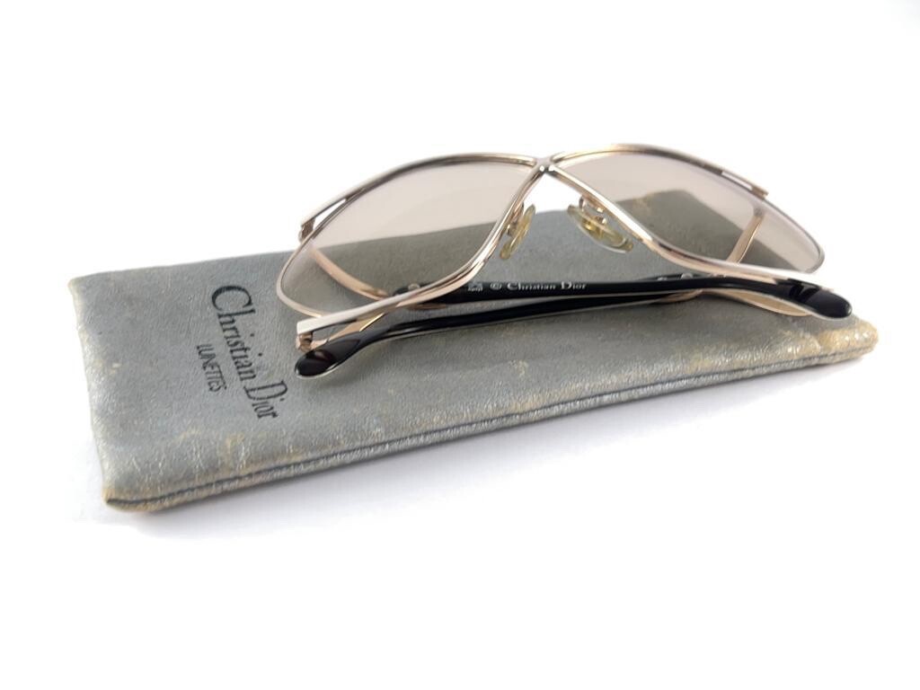 NEW VINTAGE CHRISTIAN DIOR 2056 42 BUTTERFLY STYLE 1980'S NEW VINTAGE CHRISTIAN DIOR 2056 42 BUTTERFLY STYLE 1980'S