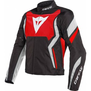 Giacca moto uomo Dainese Edge Tex H45 nero rosso lava bianco taglia 56 |  eBay