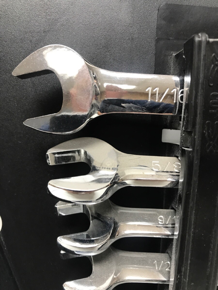 Kobalt 7Piece Set 12point Standard (SAE) Ratchet Wrench Set (aels