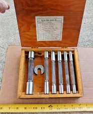 ANTIQUE KR WILSON (BUFFALO NY) PLUG GAUGE SET AUTOMOTIVE MECHANIC TOOLS