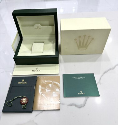 ROLEX Explorer 空箱 Authentic NEW STYLE ROLEX Explorer II 216570 Watch Box COMPLETE