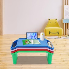 4 Pack Kids Lap Desk Tray with Storage Slots,...