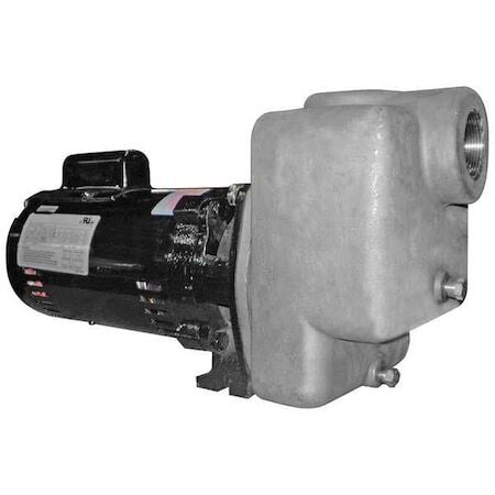 Dayton 5Gup2 Self Priming Centrifugal Pump, 1 Hp, 115/230V Ac, 1 Phase, 90 Ft