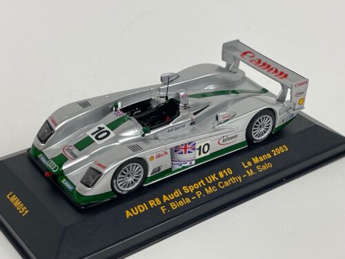 1/43 IXO Audi R8  car #10 from 2003 24 Hours of LeMans  LMM0051 JP17 - Picture 1 of 8