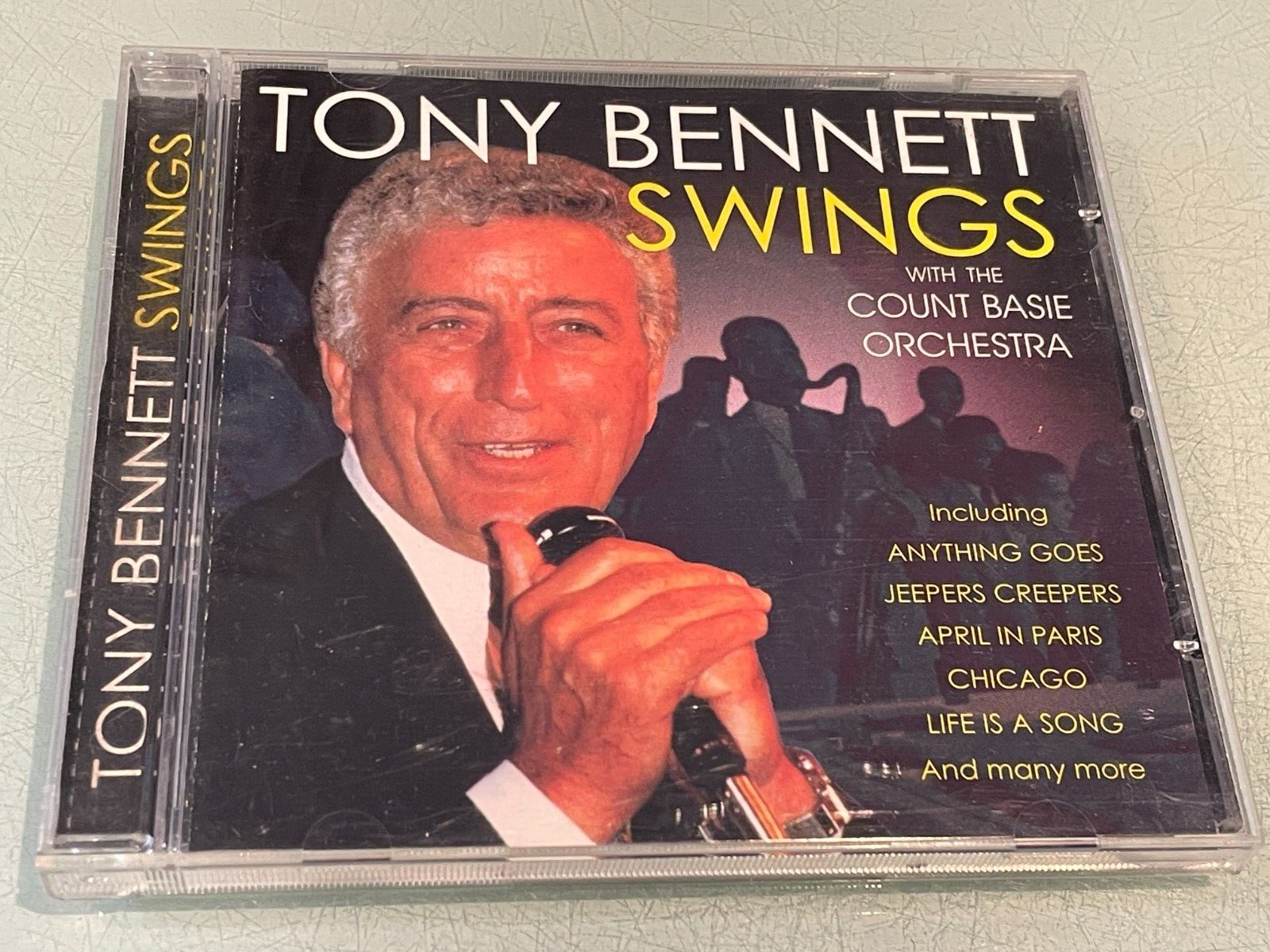 Tony Bennett Swings with The Count Basie Orchestra - CD Album - 1997 Delta Music
