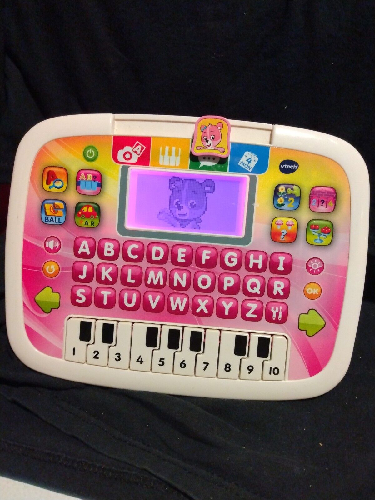 Vtech Little Apps Tablet Black Piano Educational Kid's Learning Game