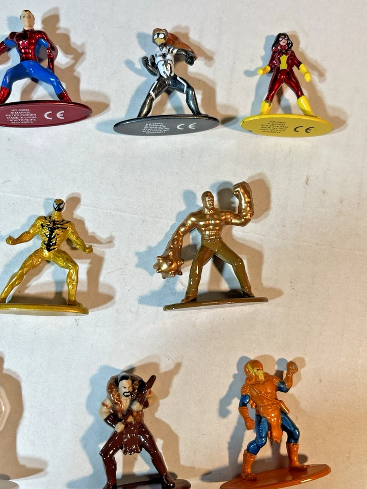 Juego de 17 figuras de metal fundido a presión Jada Nano Metalfigs Marvel 3, 1,65" Foto 4 de 4