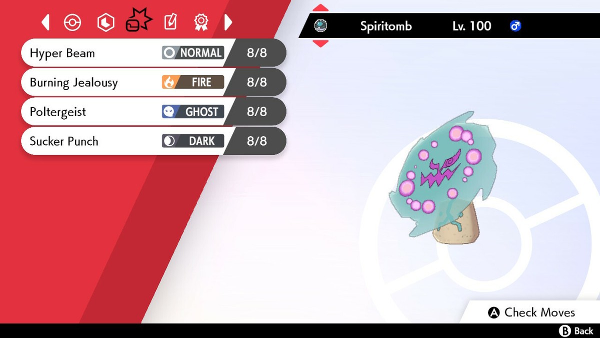 ✨ Shiny Spiritomb ✨ Pokemon Brilliant Diamond Shining Pearl 6IV BDSP