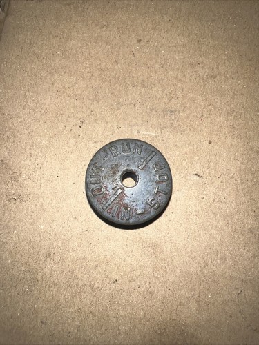 8732D Push-Pull Ignition Switch Knob only! Farmall IH Tractor Original