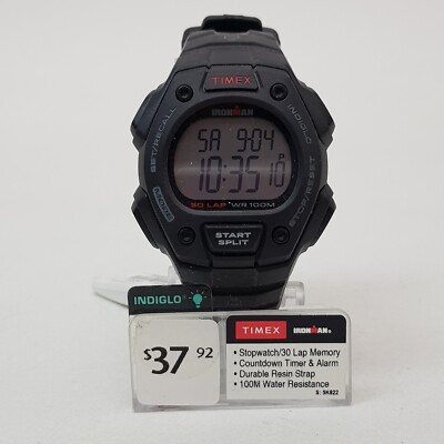 Orologio Timex Da Uomo Ironman Classic 30 Con Cinturino In Resina Nera - Foto 7