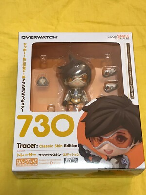 Nendoroid 730 Tracer Overwatch Blizzard Figur Nendoron Good Smile PC PS4