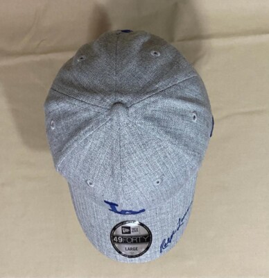 Polo Ralph Lauren Men's MLB LA DODGERS New Era Fitted Hat Cap Gray