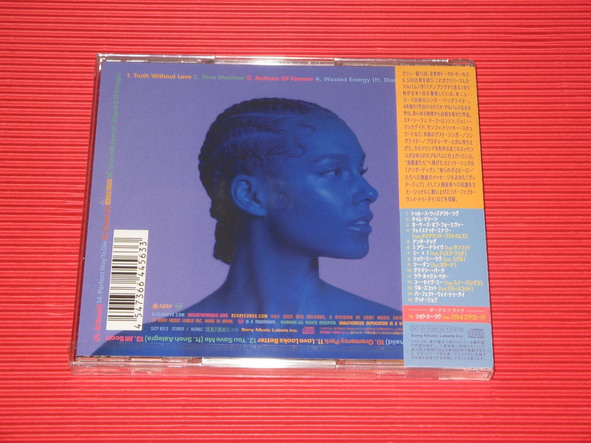 4BT JAPAN CD ALICIA KEYS ALICIA with Bonus Tracks | eBay