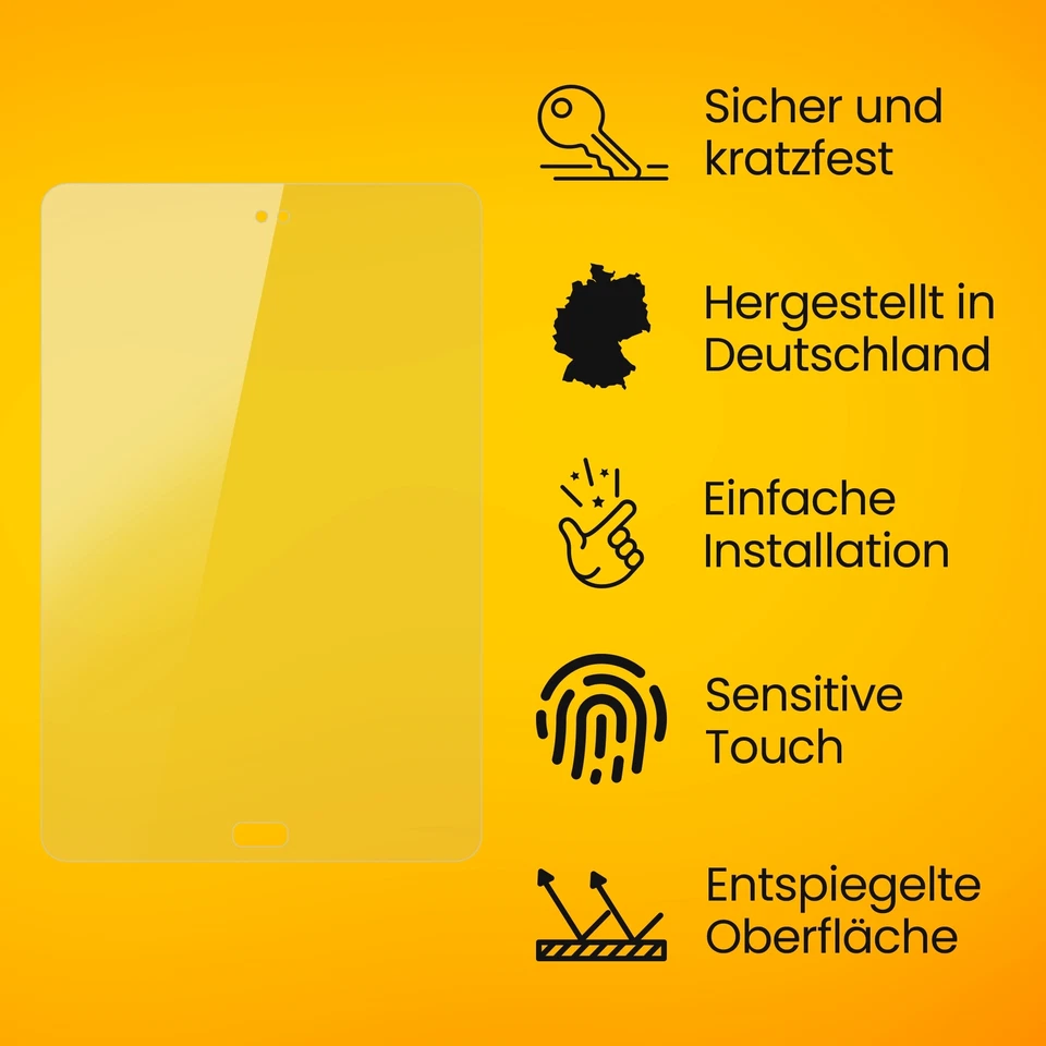 atFoliX 2x Displayfolie für Asus ZenPad Z8s ZT582KL Schutzfolie matt&stoßfest - Bild 3 von 4
