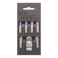 BGS-5016 Bit-Satz, T-Profil, 7-Tlg.