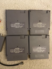 NES Nintendo Lot Mario/Duck/Track, Marble Madness, Legend Of Kage, Ice Hockey RF