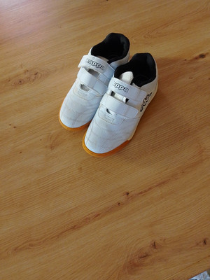 Sportschuhe Turnschuhe Sneakers Kappa Größe 31 hellgrau Jungen sehr guter Zustan