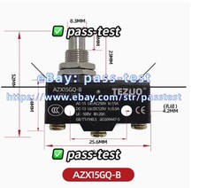 1PCS New For TEZUO AZX15GQ-B Micro Switch #5172  #pass
