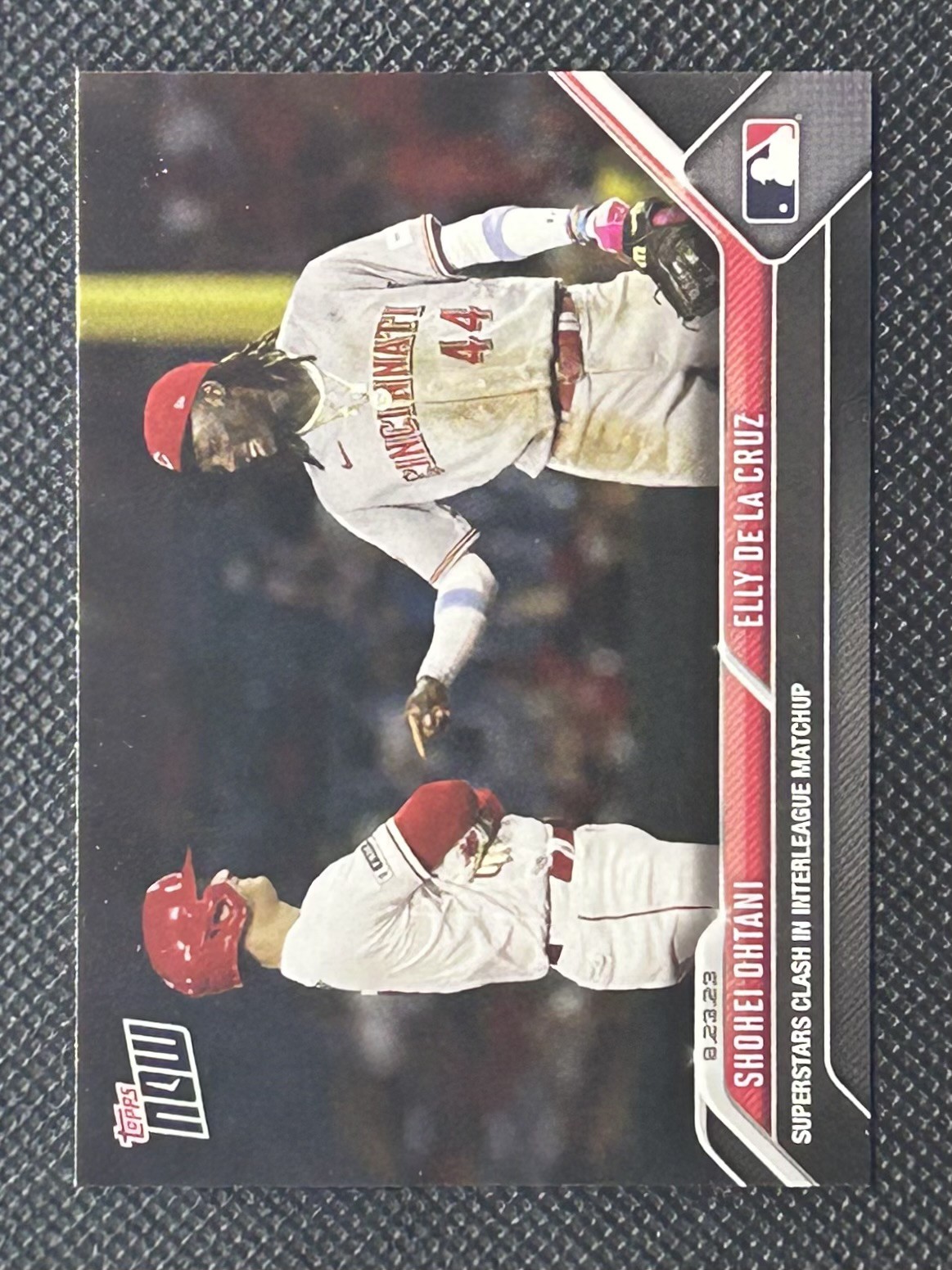 SHOHEI OHTANI ELLY DE LA CRUZ SUPERSTARS CLASH 2023 TOPPS NOW CARD #750