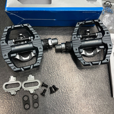 SHIMANO PD-EH500 SPD 9/16 in/Flat Pedal Dark Gray EPDEH500 SPD