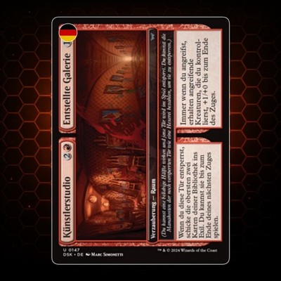 MTG - Painter's Studio // Defaced Gallery - DSK - Deutsch - NM