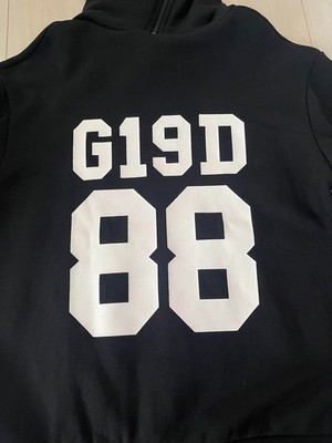 G-DRAGON 2013 World Tour ONE OF A KIND Hoodie Black L Size Japan K