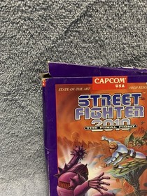 Street Fighter 2010 NES - BOX Only! See pictures!! 