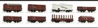 Roco Dr Freight Car Set 44003 Ho Scale Dc