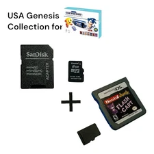 Sega Genesis Ultimate Portable 2GB SD + DS Flash Cart 8gb Combined Listing