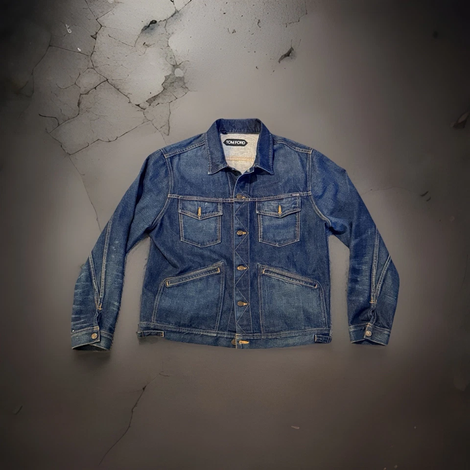 Tom Ford Denim Jacket size XXL - Image 3 of 4