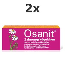 2x Osanit Globuli Zuckerfrei Doppelpackung 7....
